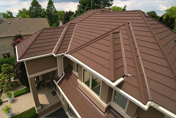 Metal Roofing Peterborough Ontario – Metstar Slate Teak for beautiful curb appeal
